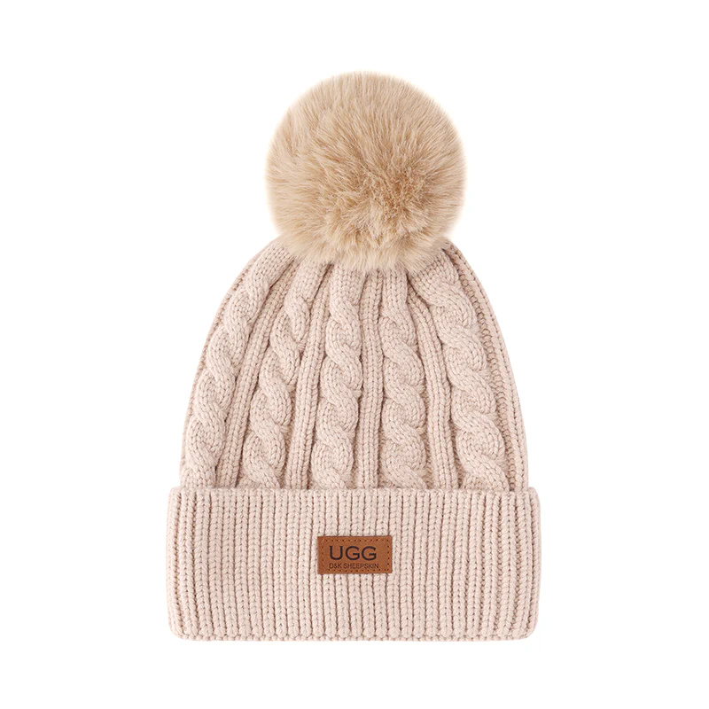 Premium Beanie Poms Uggs