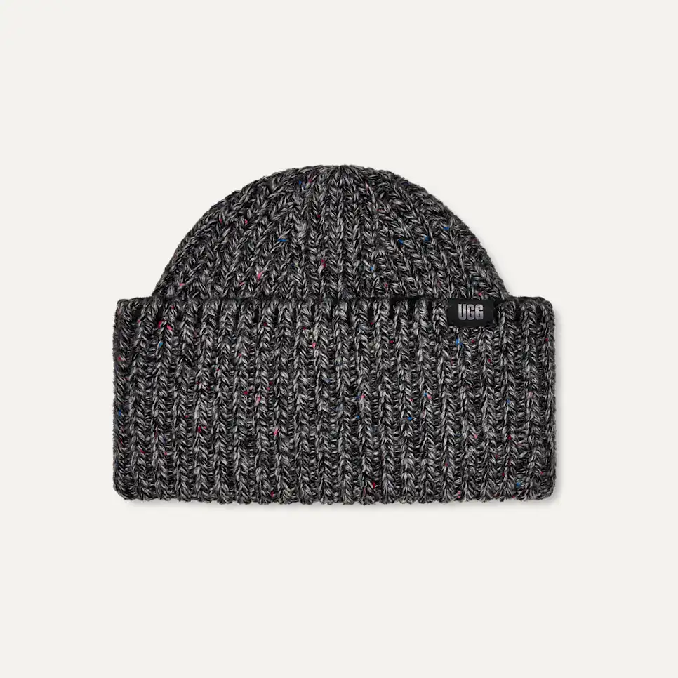 Men's Wide Cuff Confetti Beanie