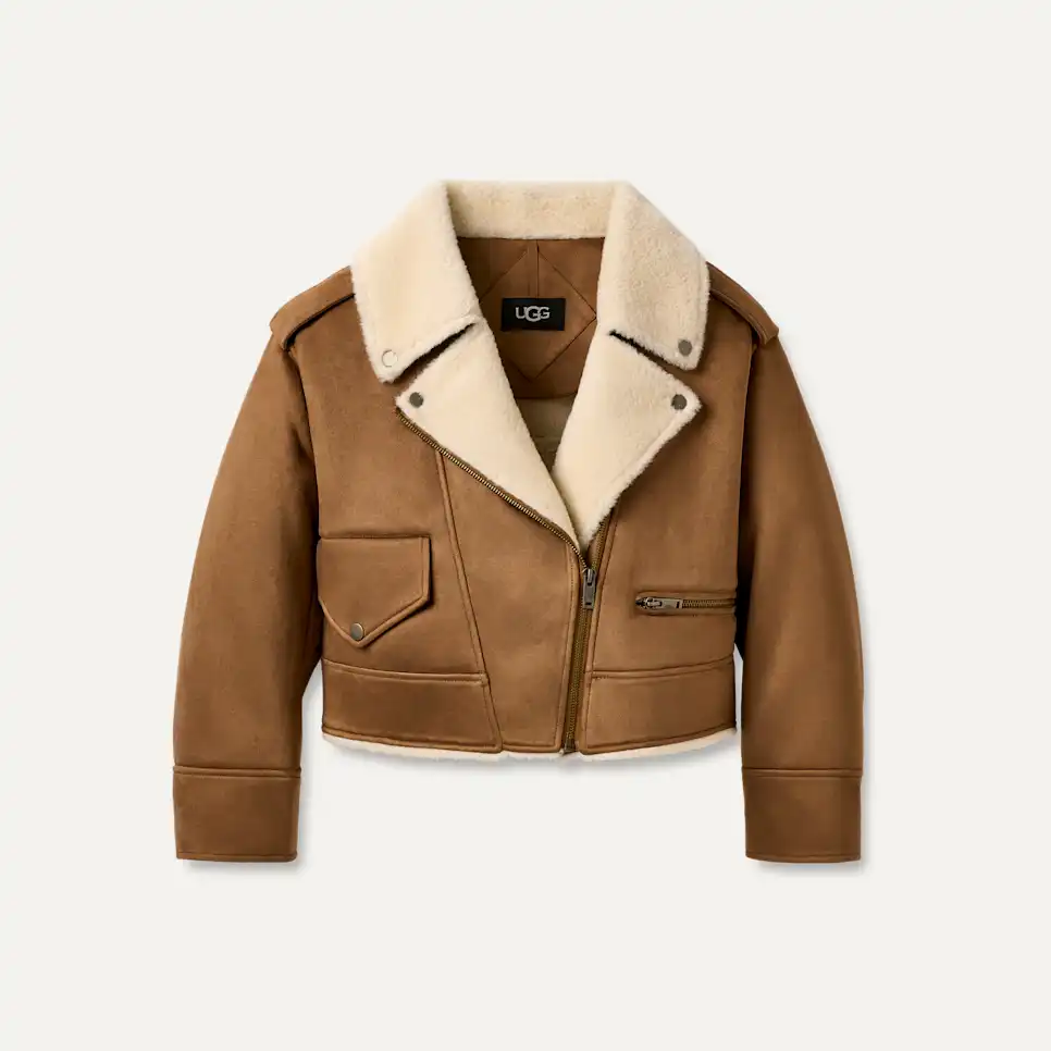 Women's Finnian LuxeFluff Moto Jacket