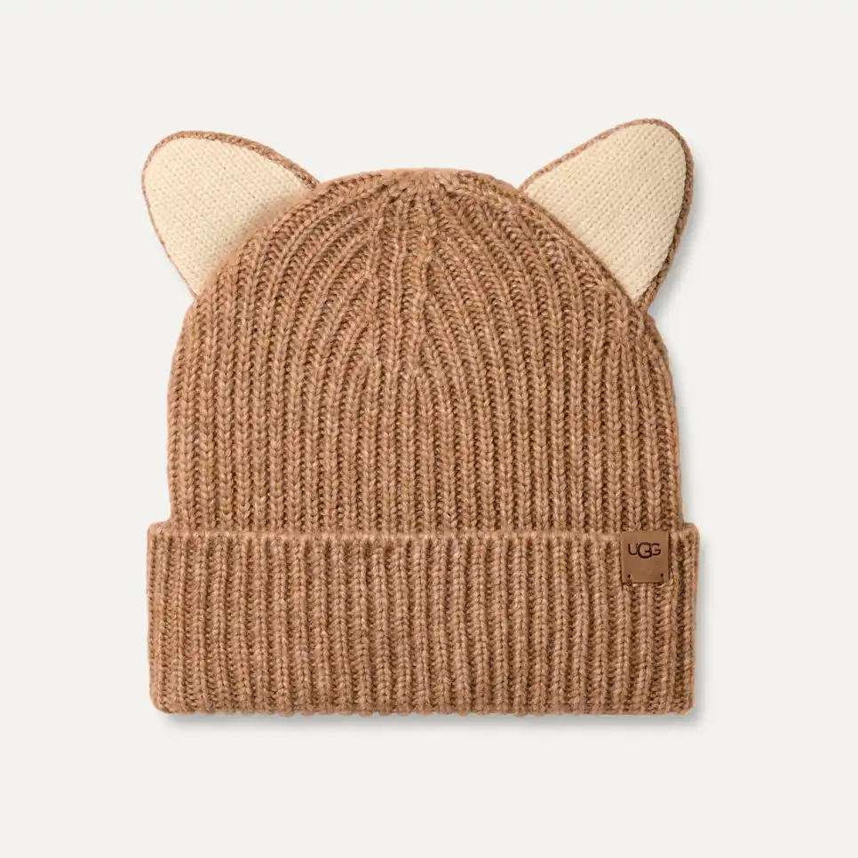 Kids Chunky Cat Beanie