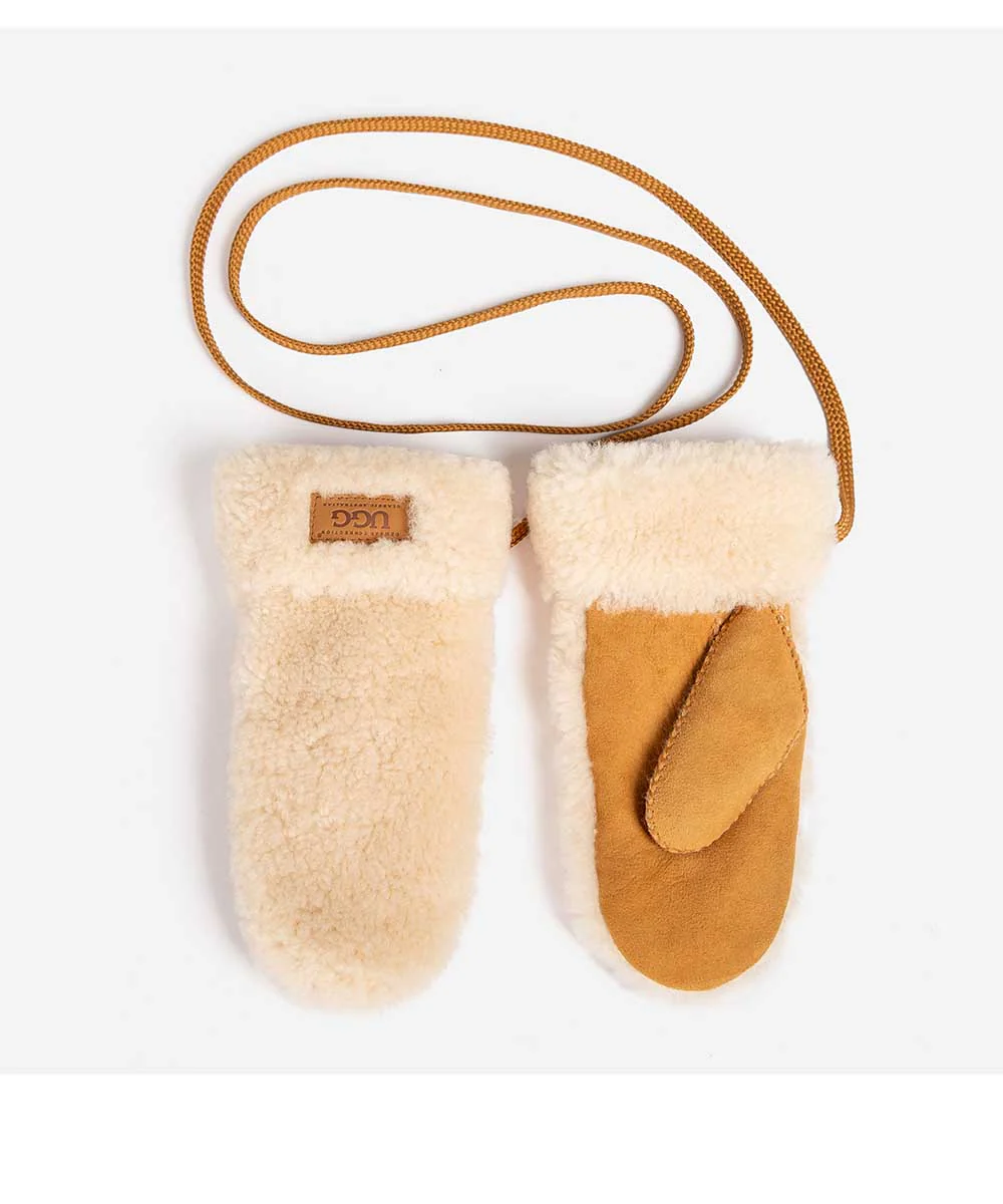 Curly Mitten Gloves