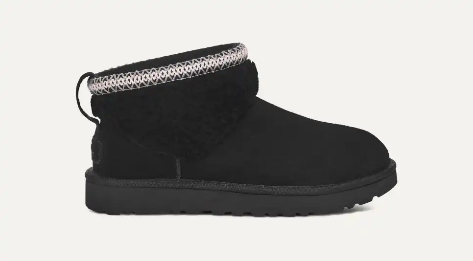 Women's Classic Ultra Mini Maxi Curly Boot