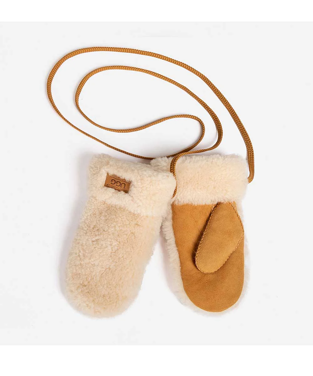 Kid's   Curly Mitten Gloves